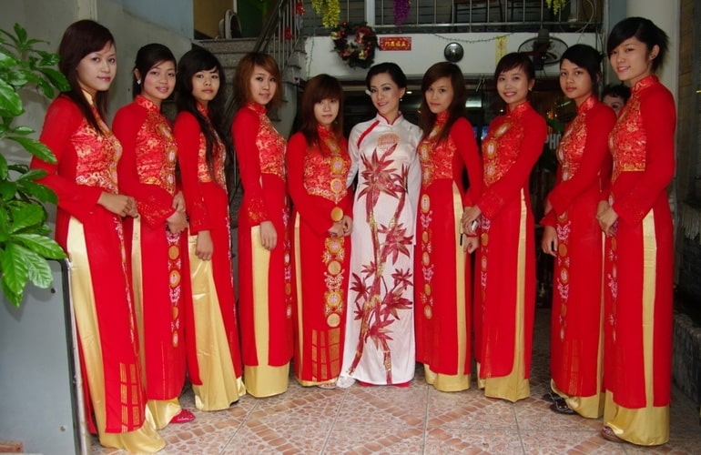 Dịch vụ đội bưng lễ cưới tại Đan Phượng