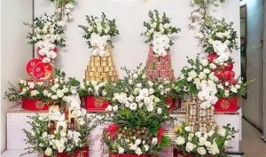 Tráp ăn hỏi ở miền bắc