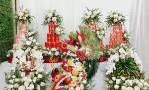 Tráp ăn hỏi 17b hàng lược