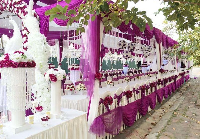 Rạp cưới đẹp tại Đan Phượng