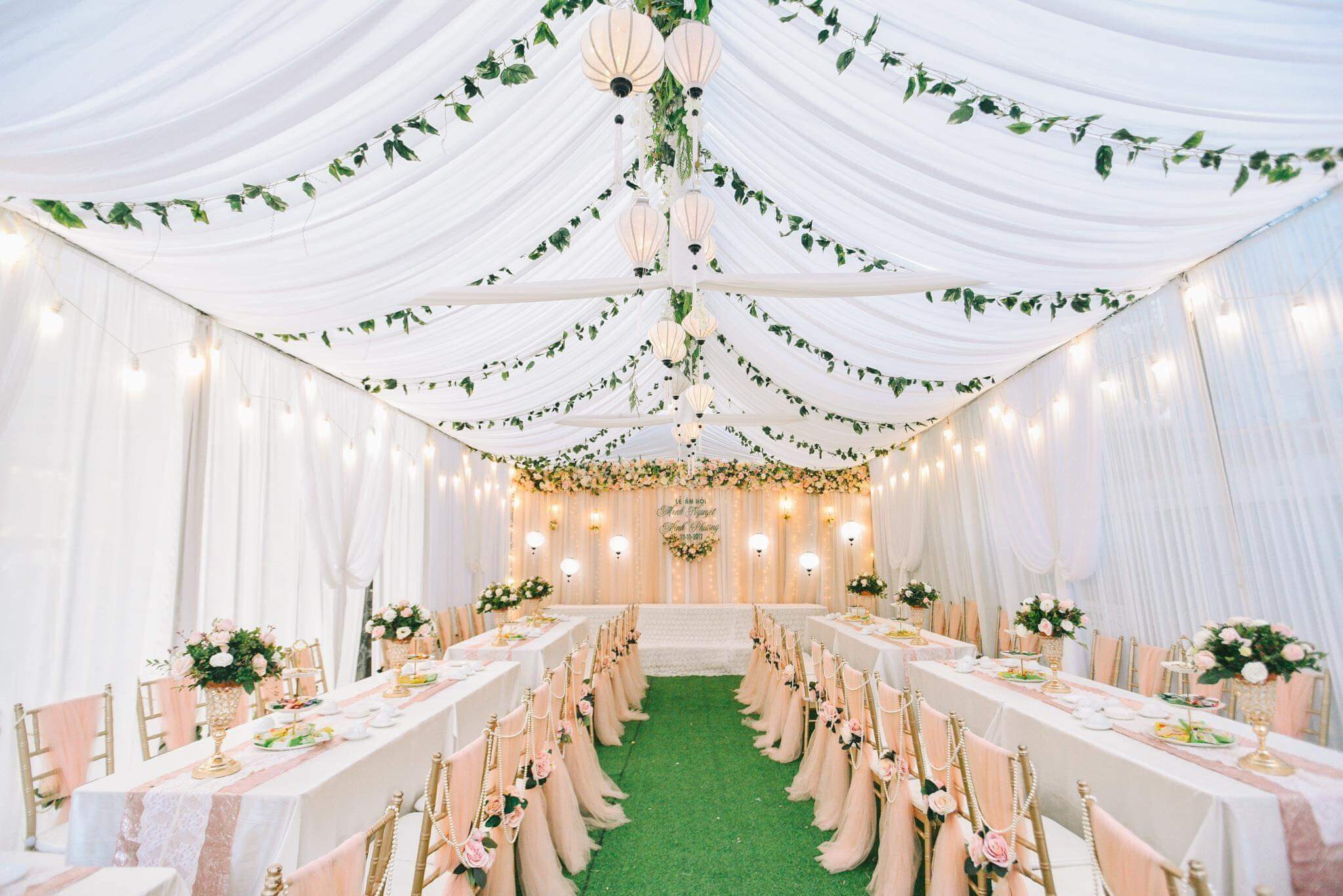 Rạp cưới đẹp tại Chương Mỹ