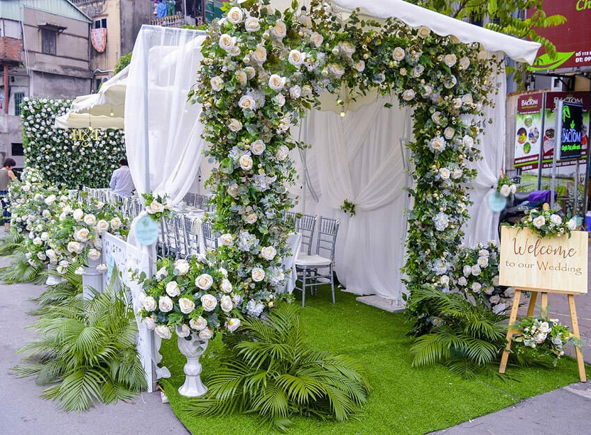 Rạp cưới đẹp tại Sơn Tây