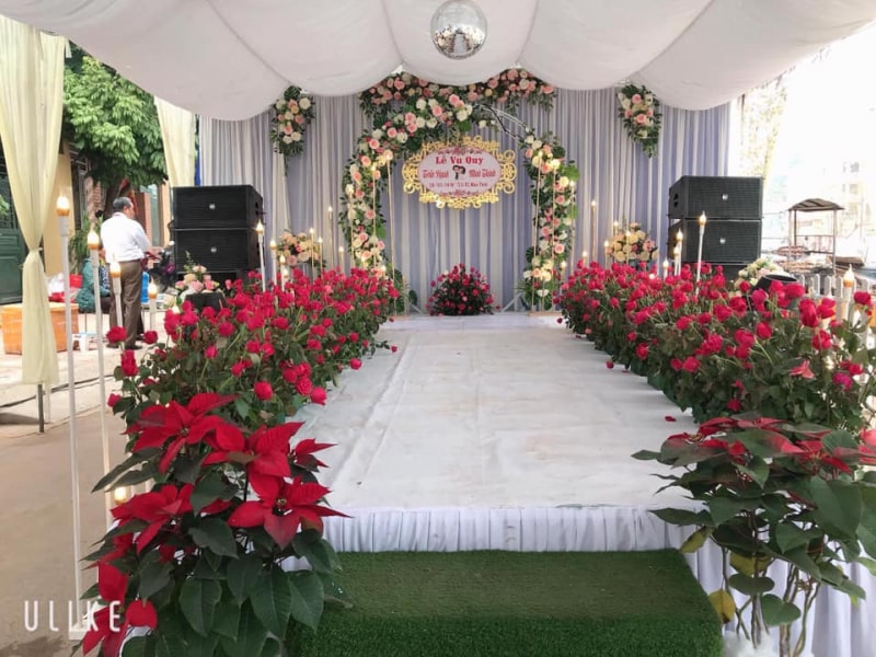 Rạp cưới đẹp tại Sơn Tây