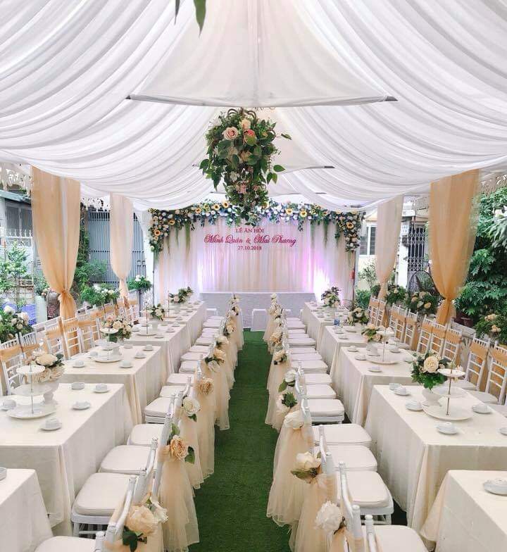 Rạp cưới đẹp tại Hoàng Mai