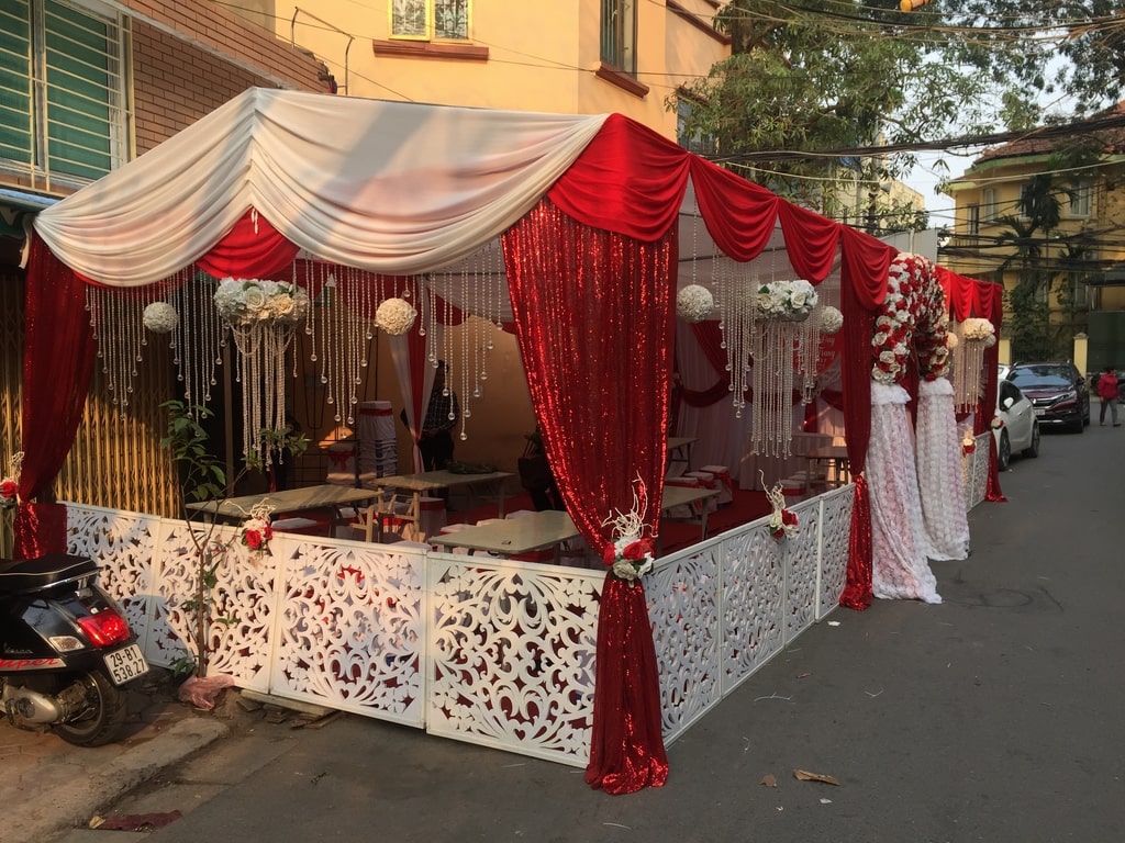 Rạp cưới đẹp tại Bắc Từ Liêm