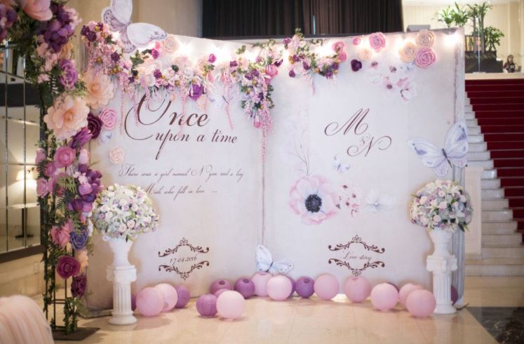 mẫu phông bạt đám cưới