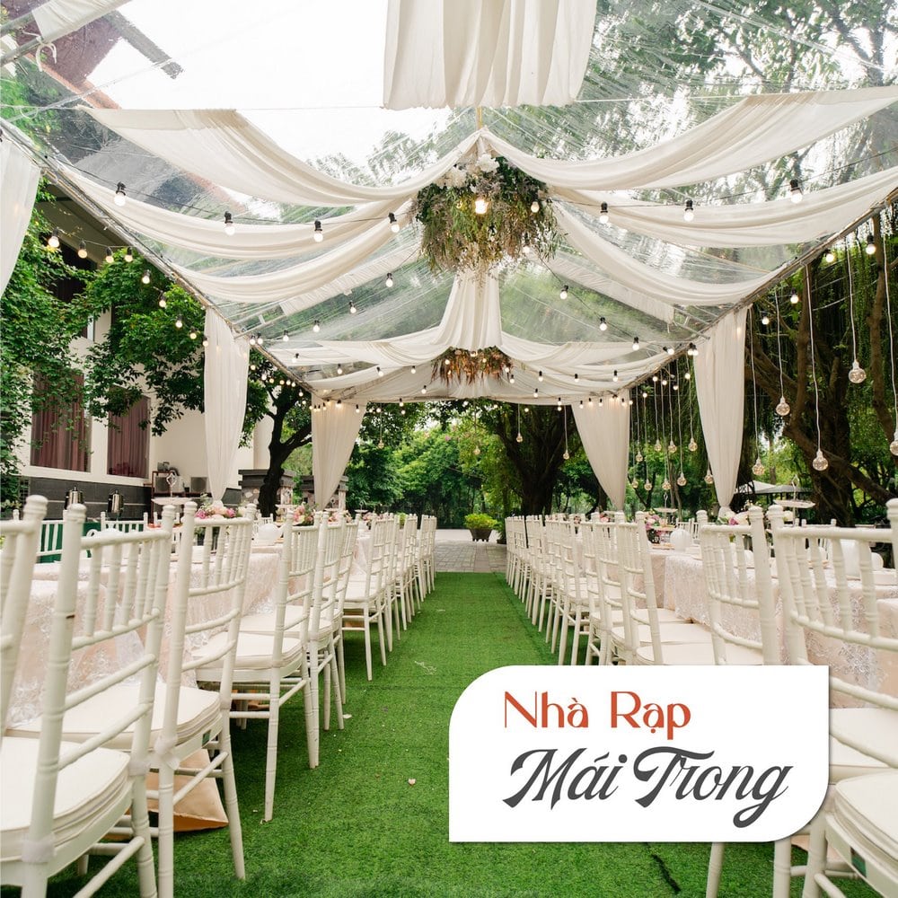 Rạp cưới đẹp tại Đan Phượng
