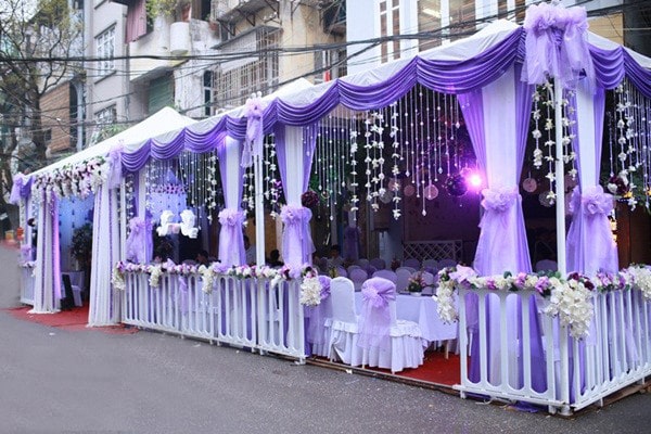 Rạp cưới đẹp tại Mê Linh