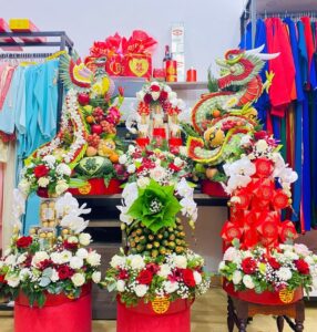 Tráp ăn hỏi 1 lễ