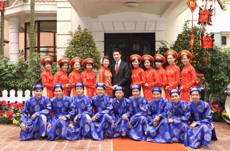 Dịch vụ đội bưng lễ cưới tại Gia Lâm