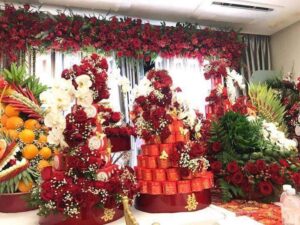 Bộ lễ ăn hỏi 9 tráp