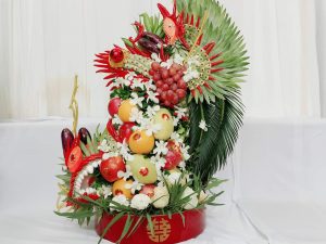 Tráp hoa quả ăn hỏi