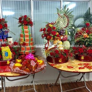 tráp ăn hỏi 5 lễ