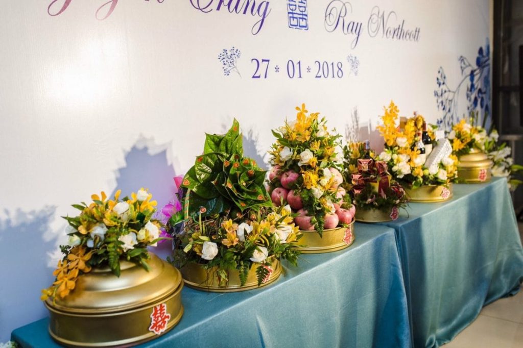 7 tráp cưới gồm những gì