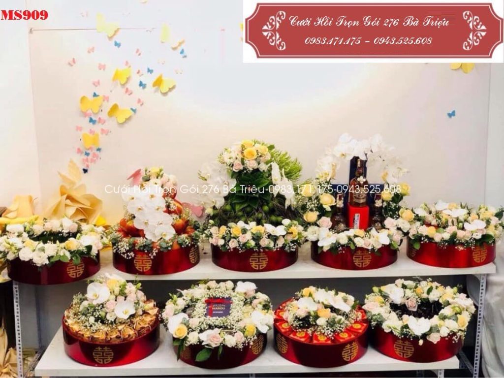 tráp hoa qua long biên