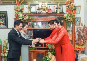 Dịch vụ trang trí đám hỏi tại nhà