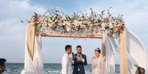 Gói trang trí tiệc cưới ngoài trời