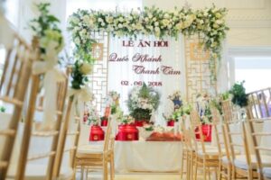 Dịch vụ trang trí tiệc cưới tại đồng tháp