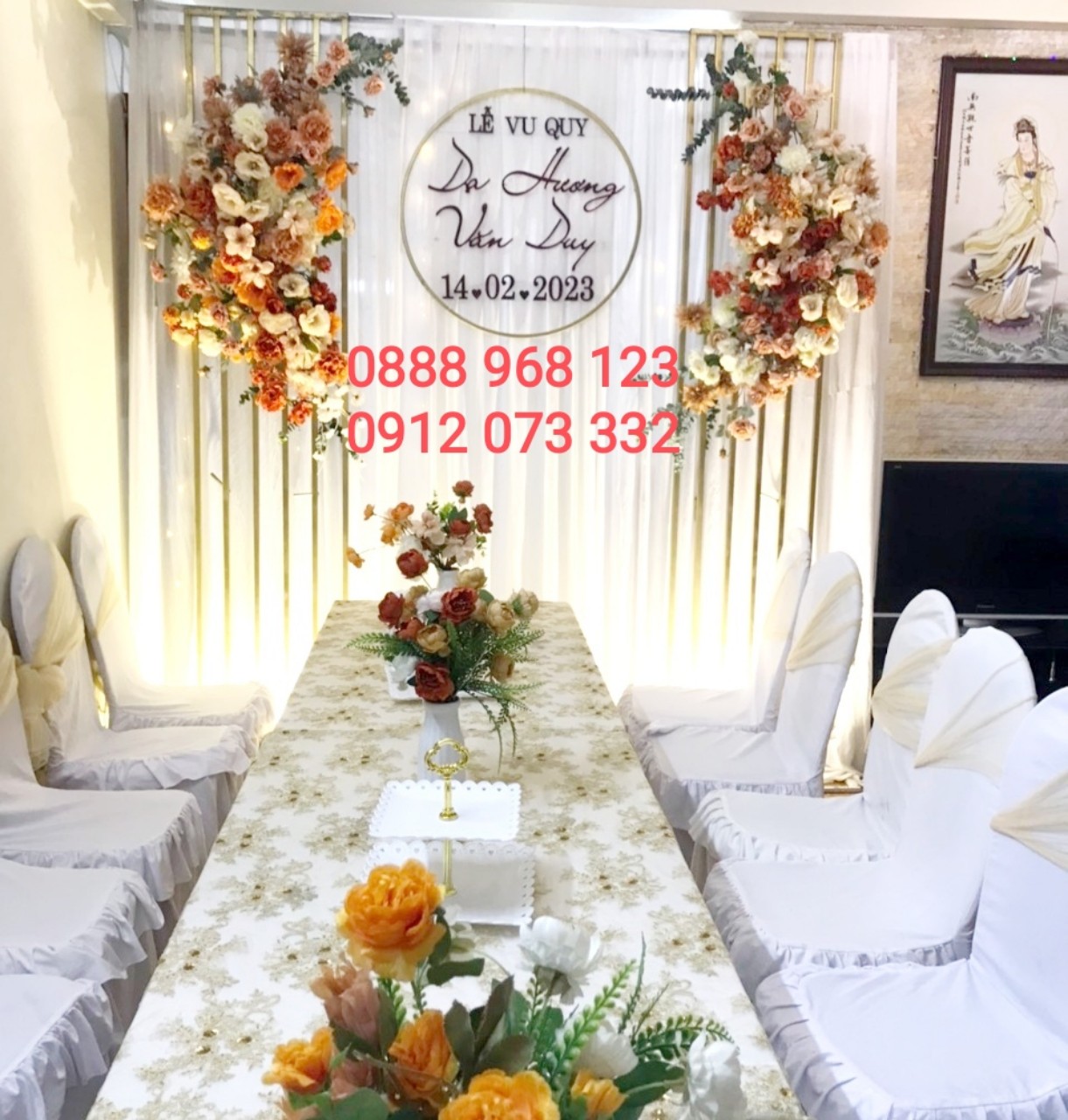 Trang Trí Kỉ Niệm Ngày Cưới 80 Năm
