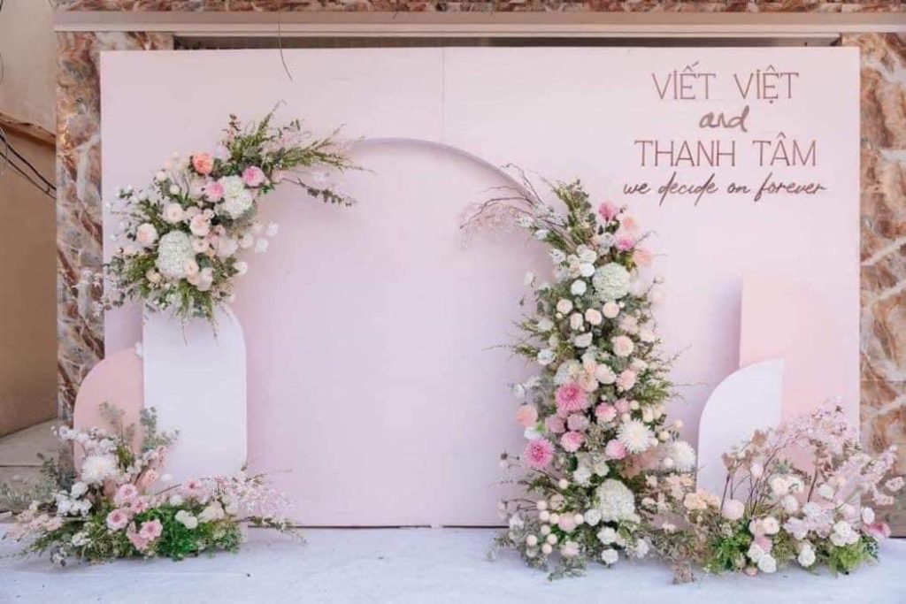 Dịch vụ trang trí rạp cưới .